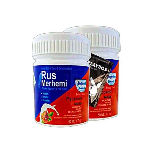 Rus Merhemi Glegnid Blue Rus Merhemi 22-2:0311 2 Tane 50 Ml T�y Kremi+ Yan�nda Jel