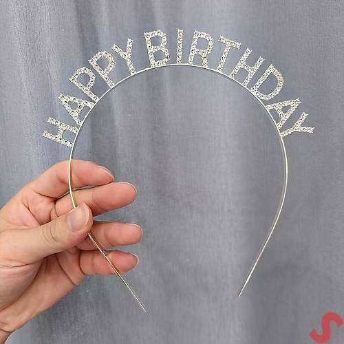 G�m�� Kristal Ta�l� Happy Birthday Do�um G�n� Tac� �thal �r�n A Kalite 17x16 cm