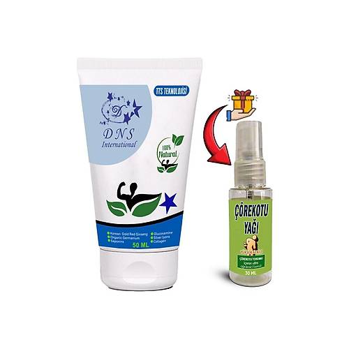 DNS 1 Tane Ginseng Kolajenli G�m�� �yonu Glukozamin Saponins Germanyumlu Krem 50 ml + ��rek Otu Ya��