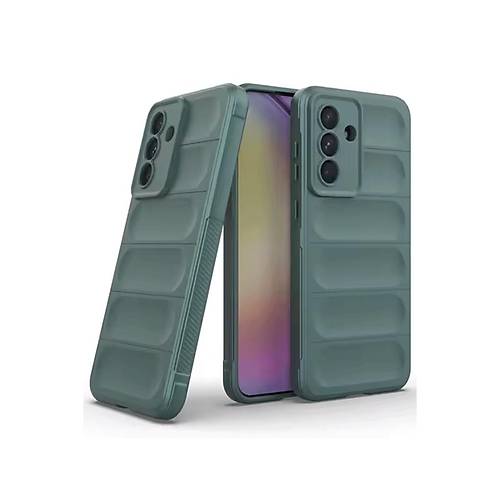 Galaxy A26 K�l�f Optimum Silikon - Koyu Ye�il
