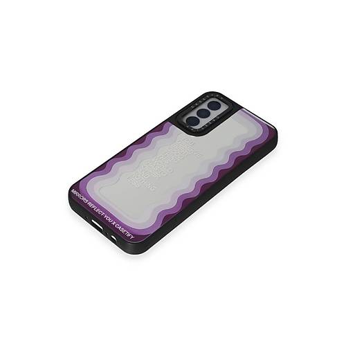 Galaxy M14 5G K�l�f Mirror Desenli Kapak - Mirror - 5