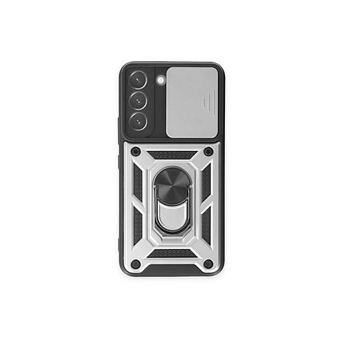 Galaxy S24 K�l�f Pars Lens Y�z�kl� Silikon - G�m��