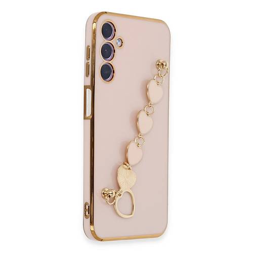 Galaxy A24 4G K�l�f Esila Silikon - Pudra