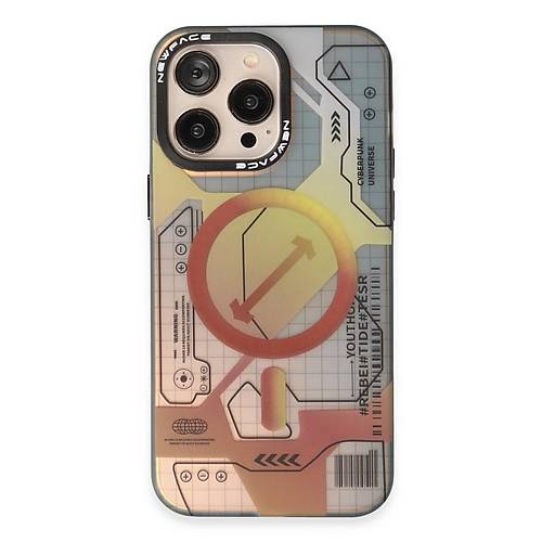 iPhone 13 Pro Max K�l�f Ven�s Magneticsafe Desenli Kapak - Ven�s - 6