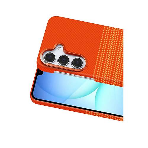 Galaxy A35 5G Vega Magsafe Kapak - Turuncu