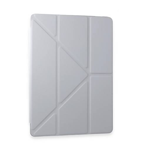 Galaxy Tab A9 K�l�f Kalemlikli Mars Tablet K�l�f� - Gri