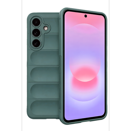 Galaxy A57 5G Optimum Silikon - Koyu Ye�il