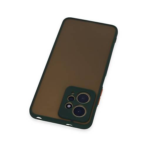 Redmi Note 12 4G K�l�f Montreal Silikon Kapak - Ye�il