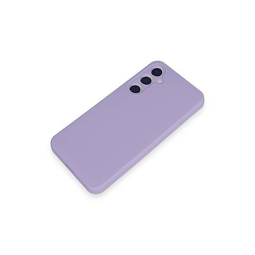 Galaxy A35 5G K�l�f Nano i�i Kadife Silikon - Lila