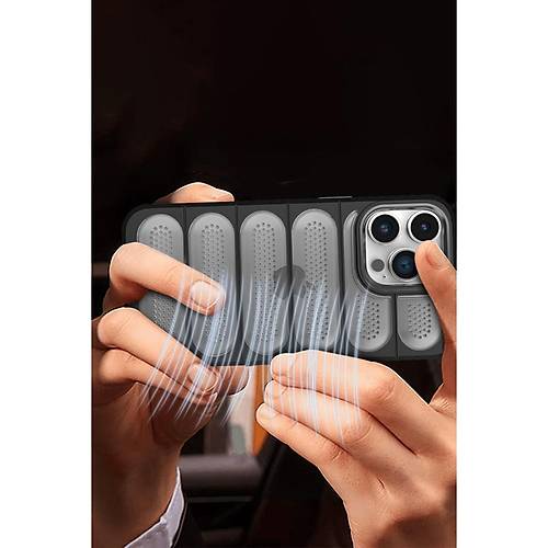 iPhone 14 Pro Max K�l�f Airmax Silikon Kapak - Lacivert