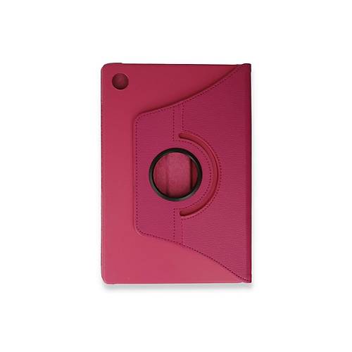 Galaxy Tab A9 Plus K�l�f 360 Tablet Deri K�l�f - Pembe