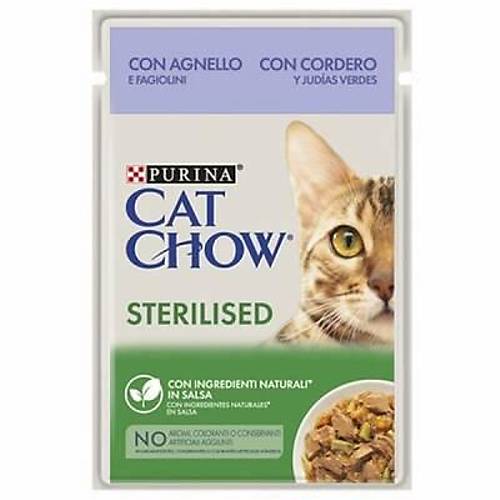 Sterilised Pouch Kuzulu K�s�rla�t�r�lm�� Kedi Konservesi 85 Gr