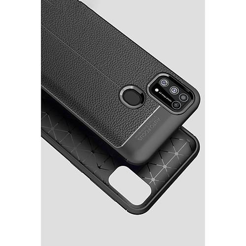 Galaxy M31 K�l�f Auto Focus Kapak - K�rm�z�