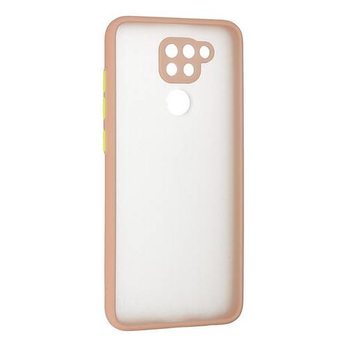 Redmi Note 9 K�l�f Montreal Silikon Kapak - Pembe