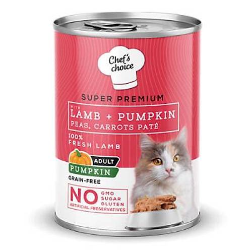 Pumpkin Pate Lamb Kuzulu Balkabakl� Tah�ls�z Yeti�kin Kedi Konservesi 400 Gr