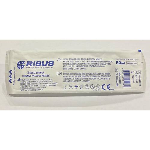 ��nesiz ��r�nga Luer Lock - 50 ML