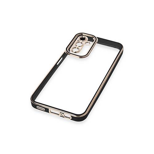 Galaxy A14 4G K�l�f Liva Lens Silikon - Siyah