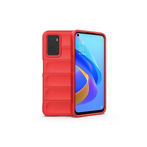 Realme 9i 4G K�l�f Optimum Silikon - K�rm�z�