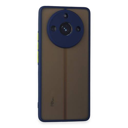 Realme 11 Pro K�l�f Montreal Silikon Kapak - Lacivert