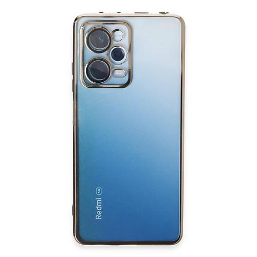 Redmi Note 12 Pro 5G K�l�f Razer Lensli Silikon - Gold