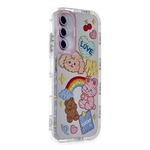 Galaxy A15 4G K�l�f Reflexion Desenli Kapak - Desen 4