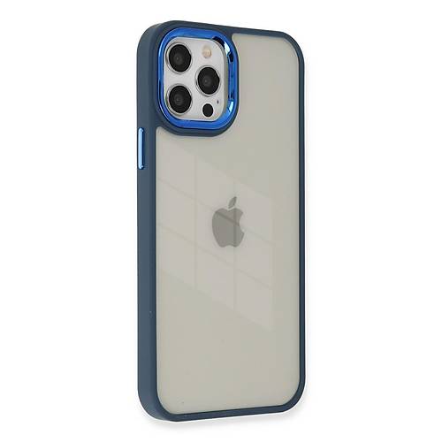 iPhone 12 Pro Max K�l�f Dora Kapak - Mavi
