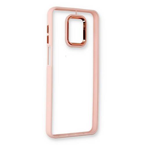 Redmi Note 9 Pro K�l�f Dora Kapak - Pudra