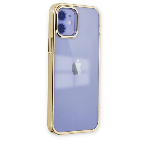 iPhone 12 K�l�f Element Silikon - Gold
