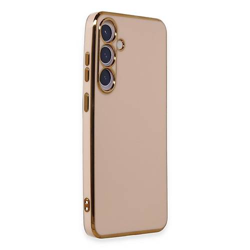 Galaxy S24 Plus K�l�f Volet Silikon - Pembe
