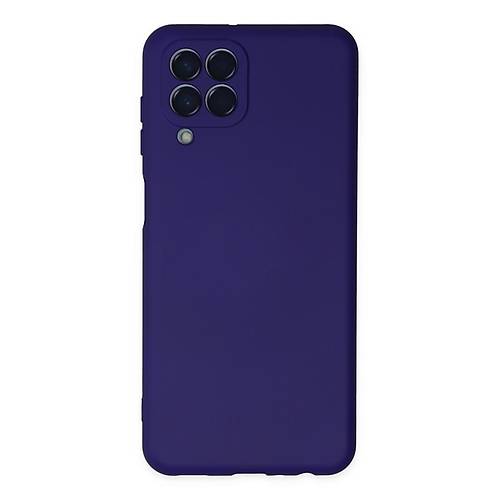 Galaxy M33 K�l�f Nano i�i Kadife Silikon - Mor