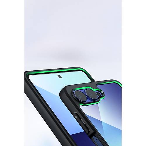 Galaxy Z Flip 7 Medusa Magsafe Kapak - Siyah