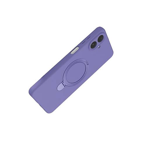 Galaxy A07 4G Regal Magsafe Standl� Kapak - Lila