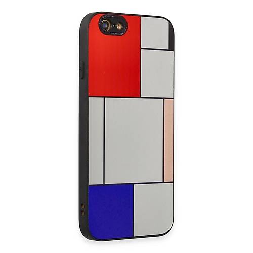 iPhone 6 K�l�f Mirror Desenli Kapak - Mirror - 9