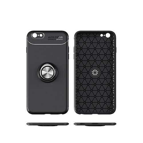 iPhone 6 K�l�f Range Y�z�kl� Silikon - K�rm�z�