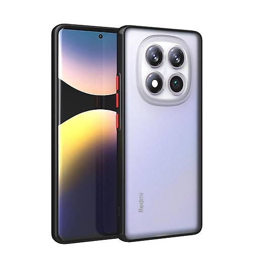 Redmi Note 14 Pro Plus K�l�f Montreal Silikon Kapak - Siyah