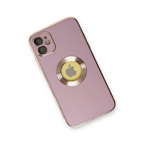 iPhone 12 K�l�f Store Silikon - Mor