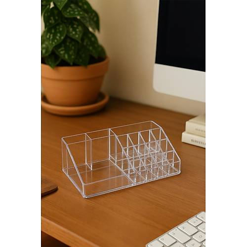 Masa �st� Kalem D�zenleyici Kalemlik 22 cm