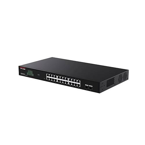 IP-COM G2226F 24 PORT GIGABIT + 2XSFP UPLINK CLOUD Y�NET�LEB�L�R RACKMOUNT SWITCH