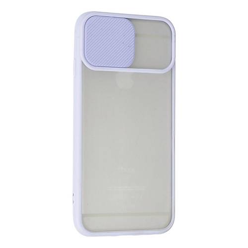 iPhone 6 K�l�f Palm Buzlu Kamera S�rg�l� Silikon - Lila