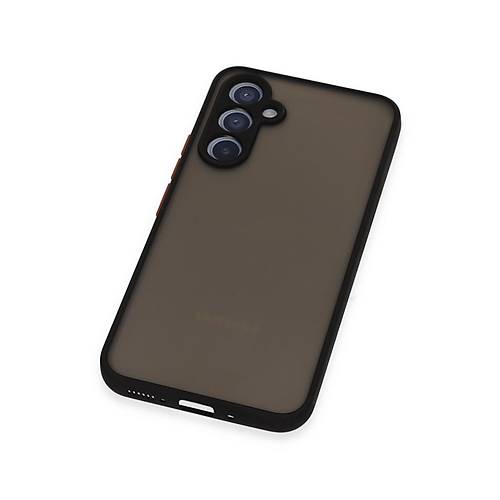 Galaxy A34 5G K�l�f Montreal Silikon Kapak - Siyah