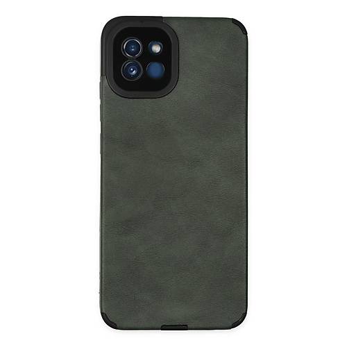 Galaxy A03 K�l�f Loop Deri Silikon - Ye�il