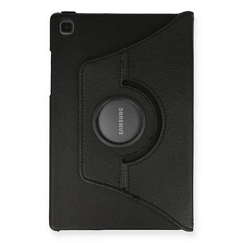 Galaxy T500 Tab A7 10.4 K�l�f 360 Tablet Deri K�l�f - Siyah