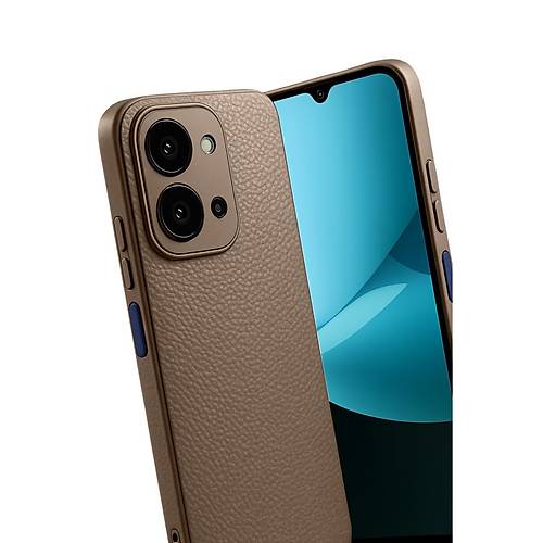 Redmi 15C 4G Thermax Silikon K�l�f - Kahverengi