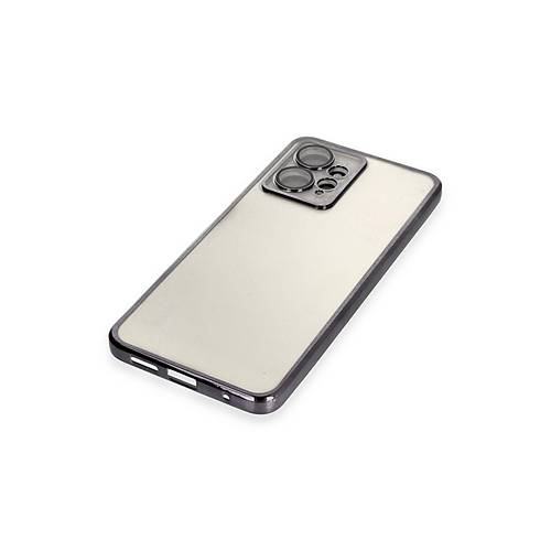 Redmi Note 12 4G K�l�f Razer Lensli Silikon - Siyah