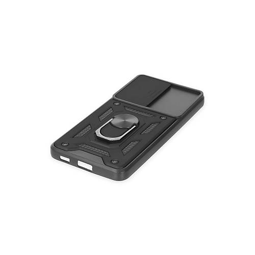 Galaxy S21 FE K�l�f Pars Lens Y�z�kl� Silikon - Siyah