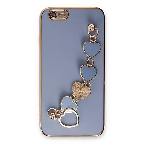 iPhone 6 K�l�f Esila Silikon - Gri