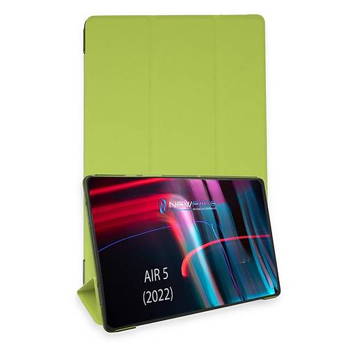 iPad Air 5 (2022) K�l�f Tablet Smart K�l�f - A��k Ye�il
