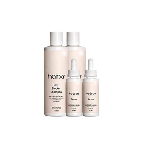 Hairx Sa� Uzat�c� Besleyici �ampuan� 150 ml Sa� G��lendirici Serumu 30 ml X 2�er Adet