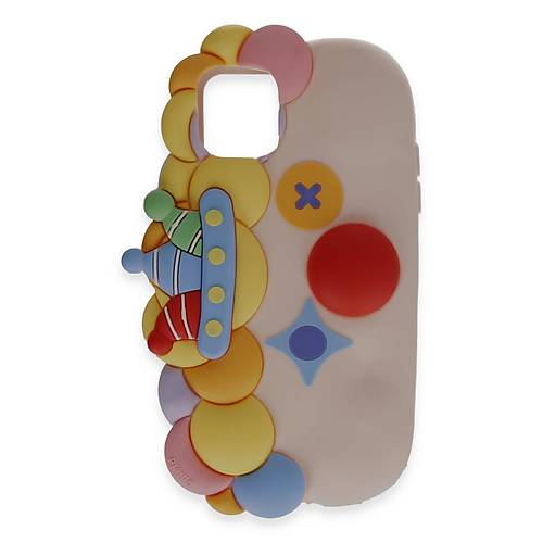 iPhone 12 K�l�f Poky Karakter Silikon Kapak - Desen 7