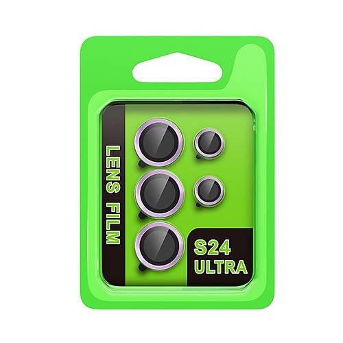 Galaxy S24 Ultra Raze Metal Kamera Lens - Mor